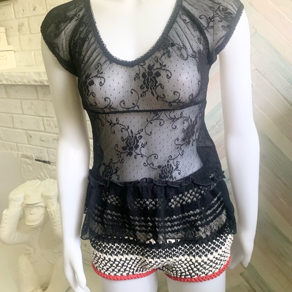 Zara crochet knit shorts. - Picture 7 of 7